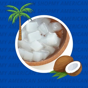 VIETNAM NATA DE COCO FOR BUBBLE TEA TOPPING HIGH QUALITY OEM PRIVATE LABEL - Product Image 4