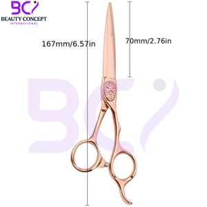 Tijeras de Peluquería Profesionales de Acero Inoxidable de Alta Resistencia, con Agarres Ergonómicos, Producto Premium de Moda 2026 - Product Image 2