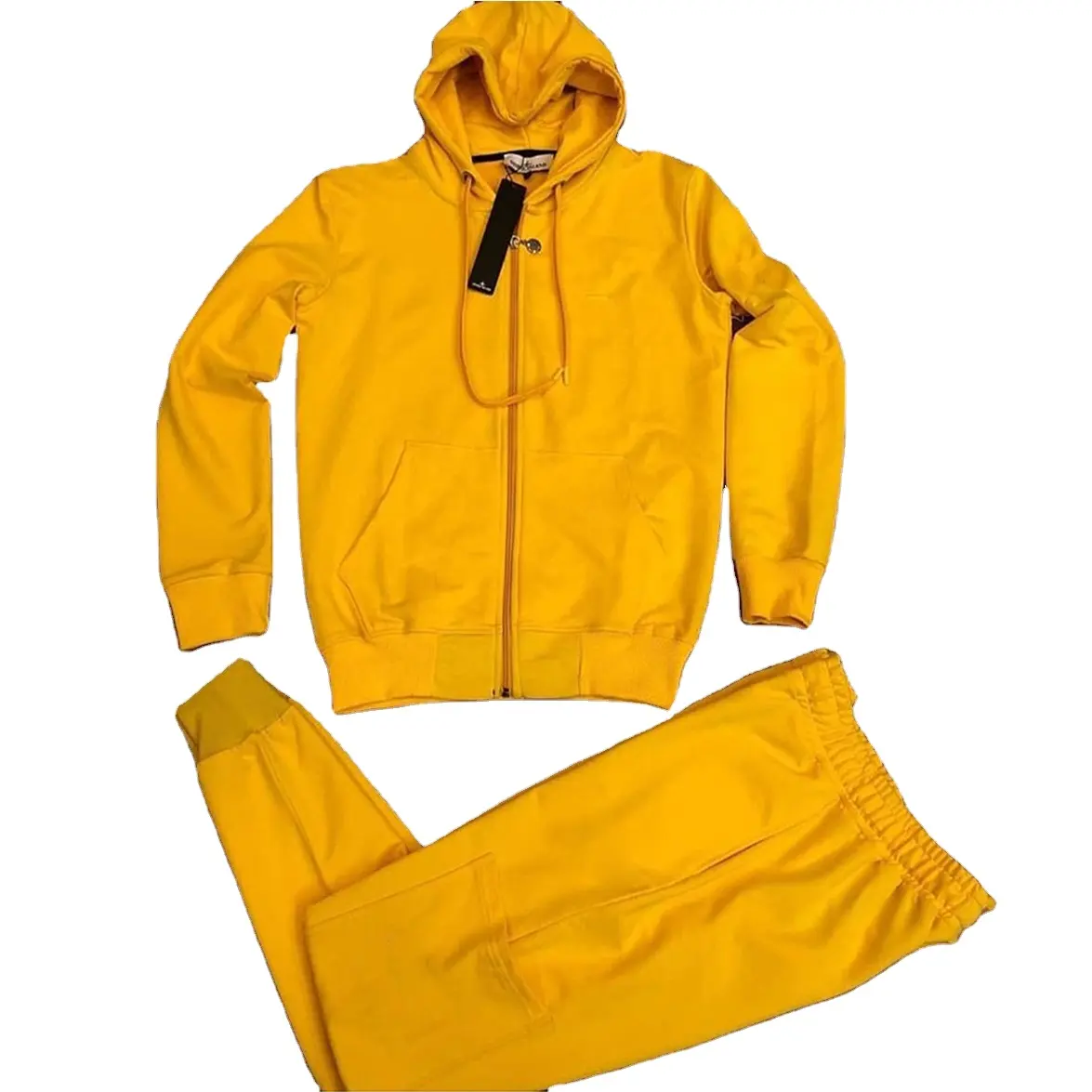 Nuovo arrivo ragazzi felpe con cappuccio pantaloni della tuta Designer Jogging set Logo personalizzato ragazzi tute in pile tute set invernali abbigliamento per bambini