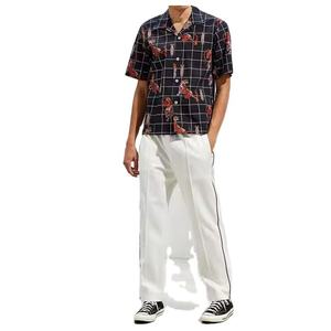 Pantalon tricoté homme automne, dernière collection, haute qualité, anti-rides, décontracté, taille mi-haute, style hip-hop, color-block, multi-poches, vente en gros - Product Image 2