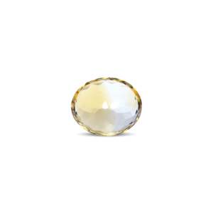 Certified Fine Natural Citrine Loose Gemstone-7.05 Carat Pear Yellow IGI Wholesale - Product Image 2