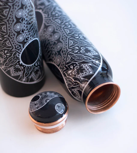 2025 Handmade Meena Art Pure Copper Bottle Unicorn Print Super Quality Indian Wholesaler Reasonable Price Plastic <b>Drinkware</b> - Product Image 1