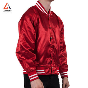 Veste en satin tendance pour homme, légère, confortable, style streetwear, vêtement d'hiver, nouveau style - Product Image 2