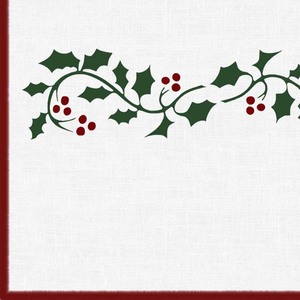 New Christmas Collection Cotton Embroidered Table <b>Runner</b> For Dining Table Eye Catching Pattern with Customized Size and Print. - Product Image 3