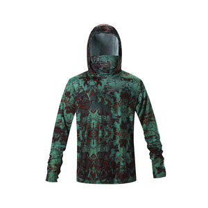 Sudadera de Pesca con Bolsillo con Cremallera, UPF50, Impermeable, Cortavientos, Transpirable, de Secado Rápido, 100% Poliéster, Ropa de Exterior al por Mayor - Product Image 5