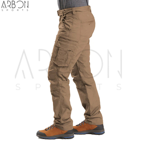Pantalon cargo en coton léger et extensible à 6 poches, design personnalisé OEM, confortable, nouvelle collection, meilleur fournisseur, vente en gros 2026 - Product Image 3