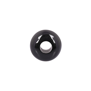Perles d'onyx noir 14x8x5mm Pierre précieuse naturelle pour la fabrication de bijoux - Product Image 4