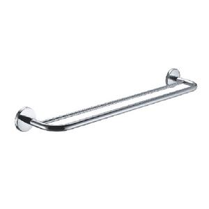 Accessoires de salle de bain de luxe en acier inoxydable et DOUBLE porte-serviettes en alliage de ZINC, OEM pour KOHLER fabricant chromé - Product Image 1
