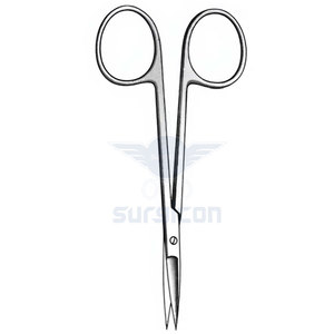 Tijeras Quirúrgicas Iris Fine de 10.5 cm (4-1/4 Pulgadas), Afiladas, Curvas y Planas, para Corte de Precisión - Product Image 2