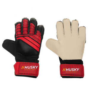 HUSKY SPORTSWEAR Warm Full Finger Touchscreen Gloves Black Acrylic Cotton Winter Outdoor Use Jacquard Wrist Length Breathable - Product Image 1