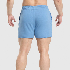 Men’s Athletic Shorts Cotton Gym Running Shorts Custom Logo Fitness Shorts OEM Supplier OEM - Product Image 1