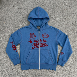 Sudadera con Capucha Blanca de Nuevo Diseño con Cremallera y Logotipo Rojo Estampado, Chaqueta de Forro Polar Informal Unisex para Otoño - Product Image 4
