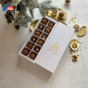 Caja de Regalo de Chocolate de Lujo Creativa con Funda Decorativa y Diseño Personalizado - Product Image 1