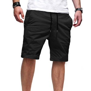 Pantalones Cortos de Verano para Hombre de Alta Calidad, de Algodón Sólido, Transpirables, de Secado Rápido, con Cintura Elástica, Hechos en Pakistán - Product Image 1