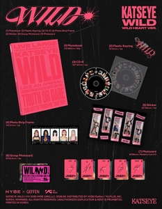 KATSEYE [WILD] Álbum de Música Kpop en CD, Versiones Wild World y Wild Heart con Fotocard y Pegatina (Coreano para Todas las Edades) - Product Image 4