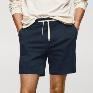 Shorts décontractés pour hommes les plus vendus, style urbain, respirants, séchage rapide, légers, taille élastique, motif uni, 100 % polyester - Product Image 1