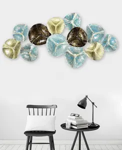 Exclusive Handmade Wall Decoration Accessories Pieces Bedroom Office Home Living Room Design Decoration Metal Wall Art