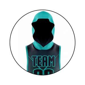 Conjunto Personalizado de Jersey con Capucha y Pantalones Cortos para Fútbol Americano 7 contra 7, con Número de Jugador y Logotipo del Equipo - Product Image 6