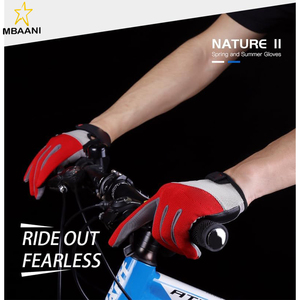 Gants de cyclisme à doigts entiers pour hommes et femmes, gants de vélo à doigts entiers compatibles avec les écrans tactiles, accessoires de cyclisme pour hommes - Product Image 2