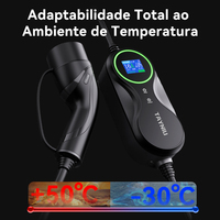 TAYNIU Infinity 7KW 32A Pengisi Daya Mobil Listrik 80V-260V Tipe 2 EV Charger dengan Kabel 5M untuk Semua EV PHEV Pengiriman Dari Brasil