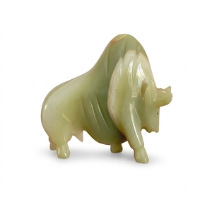 Figurines d'animaux en onyx sculptées à la main personnalisées, statue en pierre élégante de haute qualité, décoration d'intérieur, cadeaux de collection, souvenirs - Product Image 1