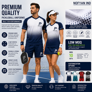 Fabricante de Uniformes de Pickleball con Impresión Personalizada, Conjunto de Jersey Deportivo de Alto Rendimiento, Fabricante y Proveedor de Ropa Deportiva al por Mayor OEM - Product Image 6