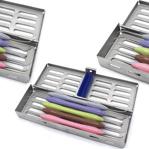 Kit composite postérieur LM-Arte Ergo Max pour dentisterie, lot de 5 pièces, acier inoxydable, manuel, certifié CE, classe I - Product Image 1