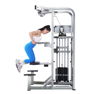 Máquina de Dominadas Asistidas de Acero de Grado Comercial, Equipo de Gimnasio, Estaciones de Dip, Barras de Dominadas, Ejercicios de Brazos, Entrenadores Personales - Product Image 6