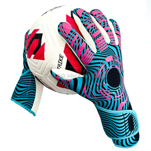 Outdoor Unisex Soccer Goalkeeper Gloves Hook-and-Loop Closure Customizable Latex <b>Finger</b> Protection Professional Youth Gloves - Product Image 1