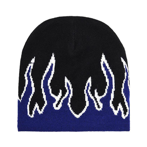 Bonnets personnalisés de qualité supérieure, unisexes, couleur unie, 100% acrylique, doux, chauds, respirants, avec logo, bonnets tricotés pour l'hiver - Product Image 4