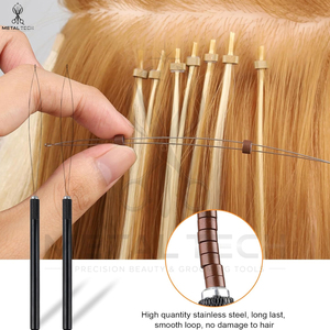 Kit d'installation d'extensions capillaires tout-en-un de qualité supérieure, durable, réutilisable, avec étui de transport, pour usage professionnel en salon ou à domicile - Product Image 6