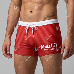 ATHLETIFY - Trajes de Baño Personalizados de Secado Rápido UPF50+ Ecológicos para Hombre, Shorts de Playa con Logotipo Personalizado, Traje de Baño Deportivo Resistente - Product Image 4