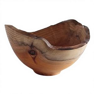 Tazón de Madera para Servir Frutas, Diseño Vintage Único, Tallado a Mano, Ecológico, para Fiestas, Cocina y Comedor, Venta Caliente - Product Image 2
