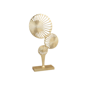 Pièce décorative élégante : Sculpture florale pour la maison, le bureau, la table – Décoration moderne idéale pour la salle à manger et la table basse - Product Image 1