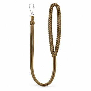 Cordón de Nylon Trenzado Verde Oliva con Gancho Metálico para Bolsos, Diseño Simple, Estructura de 16 Hilos, Cordón de Macramé de Alta Tenacidad - Product Image 2