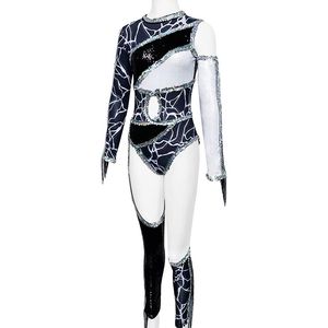 ชุดเต้นรำสำหรับผู้หญิงทุกสีทุกขนาด ชุดยูนิฟอร์มเต้นรำมาเจอร์เร็ต ชุดเต้นรำสั่งทำพิเศษ ชุดยูนิฟอร์มผู้หญิงแบบมันวาวสำหรับมาเจอร์เร็ต - Product Image 1