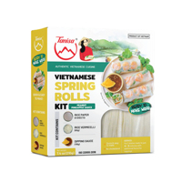 Kit de Comida para Rollitos Primavera Vietnamitas (Incluye Salsa de Piña) – Producción Directa de Fábrica, Certificación FSSC, HALAL, ISO, HACCP