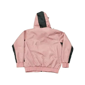 Custom Two-Piece Breathable Quick Dry Windbreaker Short Jacket Set Patchwork Zip Nylon Polyester Streetwear Tracksuit Men Plus - Product Image 4