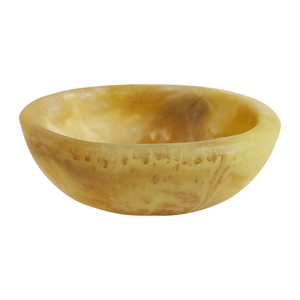 Bol en résine polie empilable, léger, motif marbré multicolore, vaisselle de luxe moderne pour salades et plats, bols de service pour la maison - Product Image 3