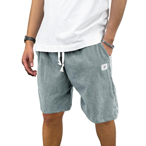Shorts de sport athlétiques à séchage rapide avec taille élastique, shorts légers pour hommes sur mesure, style décontracté, shorts délavés à l'acide - Product Image 1