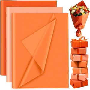 60 Fogli di Carta Crespa Colorata Assortita, 8 Carte Floreali in Carta Velina per Confezioni Regalo e Imballaggi Artigianali - Product Image 1