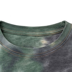 T-shirt effet soleil délavé moderne de bonne qualité avec lavage vintage et construction en coton respirant - Product Image 4
