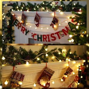 Luci a stringa a globo collegabili da 43FT con 100 LED, 8 modalità, luce bianca calda, luci di Natale con spina e telecomando, luci fatate da appendere - Product Image 2