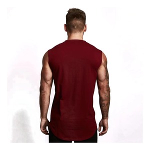 Débardeur de course pour homme, grande taille, uni, à séchage rapide, respirant, sans couture, avec boutons décoratifs, tricoté, pour la gym et le marathon - Product Image 3