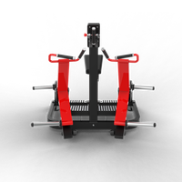QLI QSRM060 Extra grande comercial gimnasio Fitness equipo fuerza entrenamiento sentado fila máquina placa carga pierna pecho función