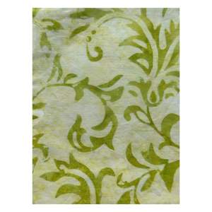 ผ้าซิ่นบาติกอินโดนีเซียสุดหรู งานแฮนด์เมด ลายพิมพ์นามธรรมสีม่วงน้ำเงิน ผ้าเนื้อนุ่ม น้ำหนักเบา ผลิตด้วยมือจากอินโดนีเซีย - Product Image 6