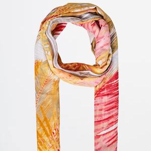 Foulards carrés élégants Tissu de soie léger Impression numérique personnalisée Accessoires de mode élégants pour femmes et hommes - Product Image 1