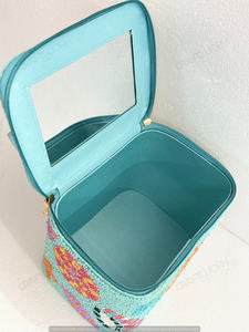 Estuche de Maquillaje con Cuentas, Organizador de Cosméticos Hecho a Mano, Diseño Artesanal Oceánico, Proveedor Mayorista, Exportación OEM India - Product Image 5