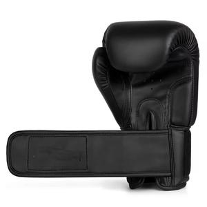 Gants de boxe professionnels sur mesure de haute qualité pour la formation MMA, en cuir véritable, à lacets, imperméables, respirants et anti-humidité - Product Image 2