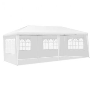 Tenda per Feste e Matrimoni all'Aperto 10x20 Piedi, Struttura in Lega di Alluminio, Doppio Strato in PVC Impermeabile con Pareti Rimovibili e Borsa per il Trasporto - Product Image 1